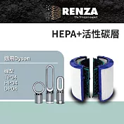 RENZA濾網 適用Dyson TP04 HP04 DP04 空氣清净機濾芯 耗材 Pure cool hot+cool