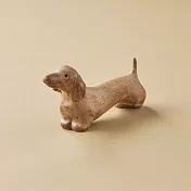 安達窯 - 日垚動物 - 臘腸狗 - 奶油