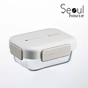 Seoul house 元氣分隔玻璃保鮮盒 暖咖