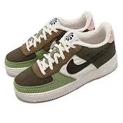 Nike 休閒鞋 Air Force 1 BG 運動 女鞋 經典款 色塊拼接 絨毛內裡 大童 穿搭 彩 DO5215-331 23.5cm MULTI-COLOR