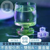 【ICE&CUP】歐美熱銷臺灣製造 冰鑽高透派對水杯 透綠/350ml