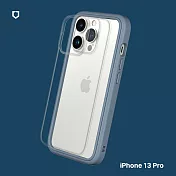 犀牛盾 iPhone 13 Pro(6.1吋) Mod NX邊框背蓋兩用殼- 牛仔藍