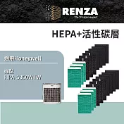 適用 Honeywell HPA-5350WTW HRF-R1 APP1AP 抗菌抗敏HEPA活性碳 空氣清淨機 兩年份