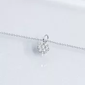 le voeu 親愛女神 芙蘿拉 項鍊 0.45ct 45cm 金色