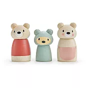 【美國Tender Leaf】貝爾熊家族(家家酒玩偶積木)