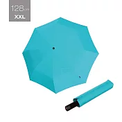 【Knirps德國紅點傘】｜U.090 超輕大傘面摺疊傘-Aqua Aqua Aqua