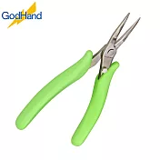 日本神之手GodHand直口半圓嘴鉗圓口尖嘴鉗帶齒GH-LDP-140-F(斜紋;鉗尖1mm寬;附彈簧開關鎖)