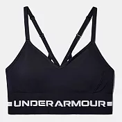 Under Armour 女 Seamless低衝擊運動內衣 S 黑