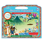 eeBoo 桌遊 –Volcano Island Make Me a Story 磁鐵遊戲板 – 火山島