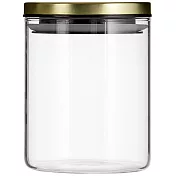 《Premier》Freska玻璃密封罐 | 保鮮罐 咖啡罐 收納罐 零食罐 儲物罐 - 金700ml