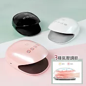 【FUGU BEAUTY】無線溫熱手部按摩器-三色 (溫熱按摩器推薦/手部保養/穴道按摩/氣壓按摩/手腕按摩/熱敷氣囊) 黑色