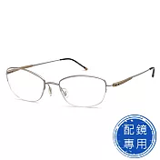 【suns】純鈦+記憶金屬鏡腳鏡架 銀色系列半框15240光學眼鏡
