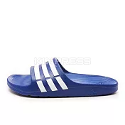 Adidas Duramo Slide [G14309] 男女 運動 涼鞋 拖鞋 休閒 舒適 輕量 藍 白 愛迪達 23.5cm 藍/白