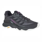 Merrell Moab Speed Gore-Tex [ML066850] 女 戶外鞋 登山 越野 防水 輕量 黑紫 24.5cm 黑/紫