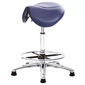 GXG 小馬鞍 工作椅 可前傾(寬鋁腳+踏圈) TW-81T9 LU1K 請備註規格