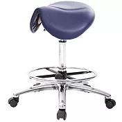 GXG 小馬鞍 工作椅 可前傾 (寬鋁腳+踏圈+防刮輪)TW-81T9 LU1XK 請備註規格