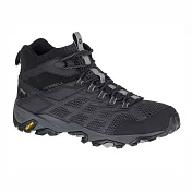 Merrell Moab FST 2 Mid Gore-tex [ML599535] 男 戶外鞋 登山 耐磨 防水 黑灰 26.5cm 黑/灰