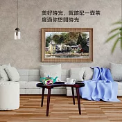【Comfort House】摩登時尚M型邊几 胡桃色