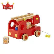 日本《Ed-Inter》木玩系列 -- 森林消防車 ☆