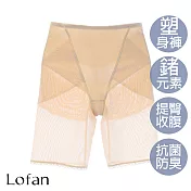 【Lofan 露蒂芬】機能美體無痕塑身四角褲(GE2119-SLC) L 膚