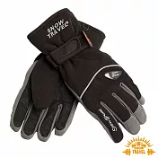 雪之旅 英國SKI-DRI 防水透氣手套 L 黑