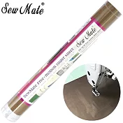 臺灣製SewMate桌上型工業平車縫紉機自由曲線壓線用滑溜溜墊DW-QC05(30x48cm;可水洗;表面鐵氟龍)
