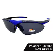 【SUNS】流線型運動偏光太陽眼鏡 男女適用 偏光墨鏡 防眩光 抗衝擊 抗UV400 32795 藍框