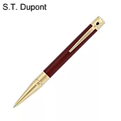 S.T.Dupont 都彭 D-initial colors 系列 卡其綠/勃根地紅 原子筆 265226/265227 勃根地紅
