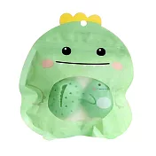 可愛造型發熱暖手寶-可換芯款 (4包組 )恐龍蛋暖手寶 暖手蛋 綠恐龍4包