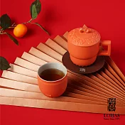 【陸寶LOHAS】福瑞呈祥雙杯禮 雙杯配置 三色可選 自用×送禮 吉祥橙