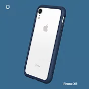 犀牛盾 iPhone XR CrashGuard NX模組化防摔邊框殼- 海軍藍