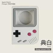 復刻回憶遊戲機充電底座 Apple Watch通用款 典白