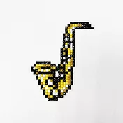 [HOMEHERE] DIY鑽石畫隨手裝飾貼 / 鑽石輝響曲 薩克斯風