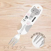 日本製ECHO貓印不鏽鋼蛋糕叉-6入組