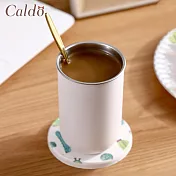 【Caldo卡朵生活】日常304不鏽鋼保溫喝水杯 350ml 白