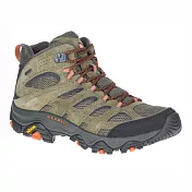 Merrell Moab 3 Mid Gore-Tex [ML035791] 男 越野 戶外 登山 防水 黃金大底 綠橘