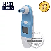 日本精密紅外線耳溫槍-日本製 -粉藍