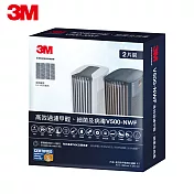 3M 淨呼吸 FA-V500空氣清淨機專用濾網-V500-NWF-2入組