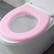 CS22 黏貼式EVA防水馬桶坐墊貼-4入組 粉色