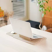 ROOMMI Transform 支架式筆電包│電腦支架兼電腦包│電腦最強周邊 霧灰色