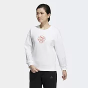 Adidas CNY SWEAT 女 長袖圓領上衣 新年限定 HC2806 S 白色