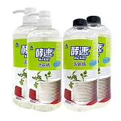 【多益得】酵速洗碗精(1000ml 4入一組 )