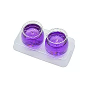 【十相字在】祥福吉利果凍蠟燭(2入) 紫色