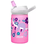 【美國 CamelBak】350ml eddy+ kids兒童吸管不鏽鋼保溫瓶(保冰) - 花童樹獺