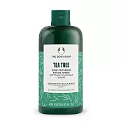 THE BODY SHOP 茶樹淨膚深層潔面膠(400ml)-國際航空版