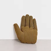 3.33 Select｜YUMI YOSHIMOTO /「Hand」手掌抱枕-褐黃