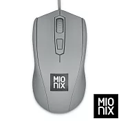 【MIONIX】Avior Shark Fin有線電競滑鼠 (鯊魚灰)