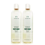 THE BODY SHOP 白麝香沐浴膠(400ML)X2-國際航空版