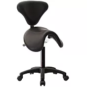 GXG 大馬鞍 工作椅 加椅背 (塑膠腳) TW-81T4 E 請備註規格