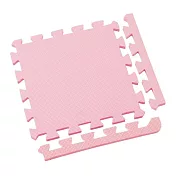 【新生活家】2cm厚防護巧拼地墊-莫蘭迪五色任選32x32x2cm (48片)莫蘭迪粉(隨貨贈嬰兒中姓洗衣精1000ml)   莫蘭迪粉